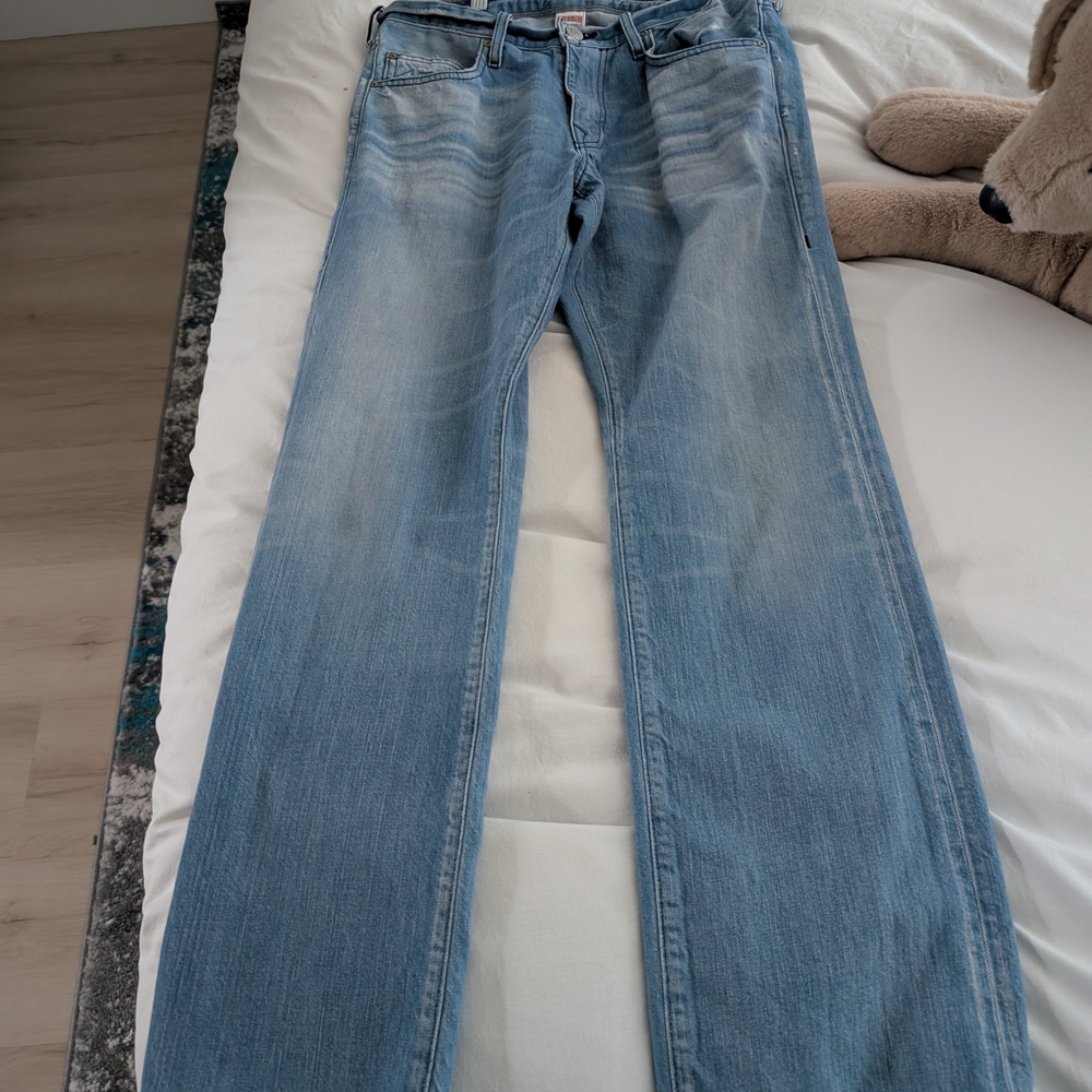 True Religion Blue Straight Jeans Classic Style